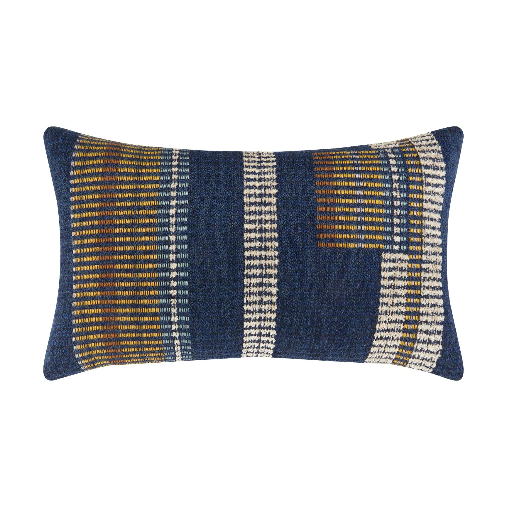 12" x 20" Elaine Smith Pillow  Voyage Indigo