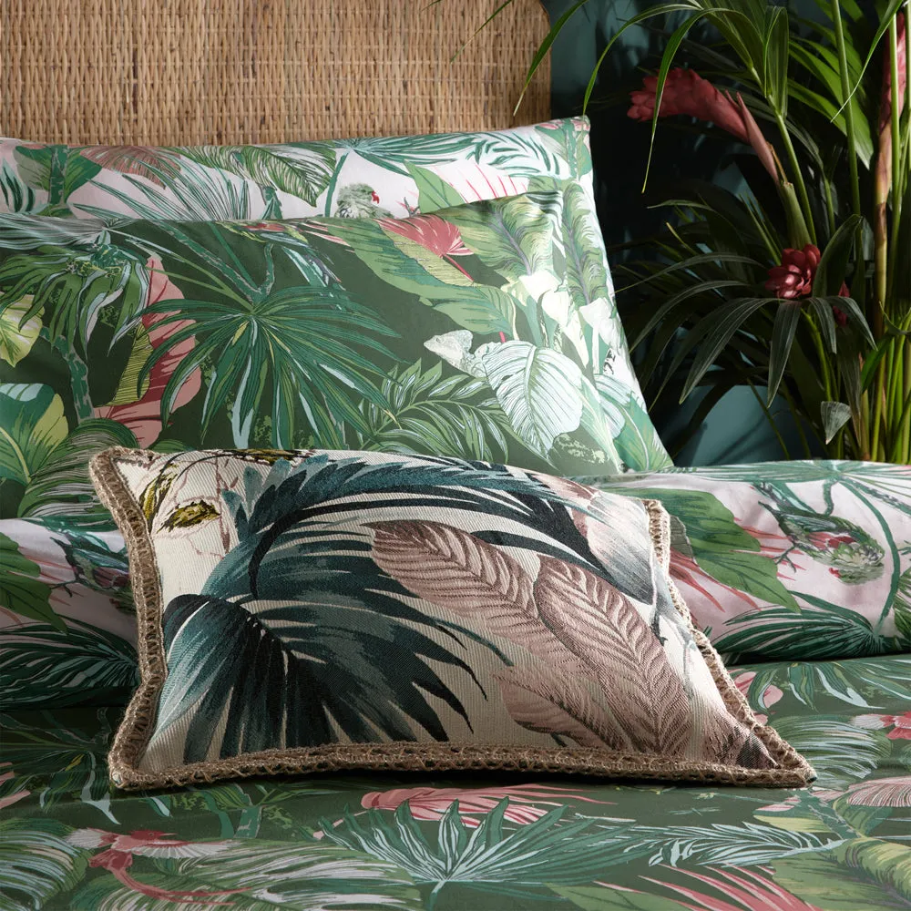 Amazonia Rainforest Duvet Cover Set Jade