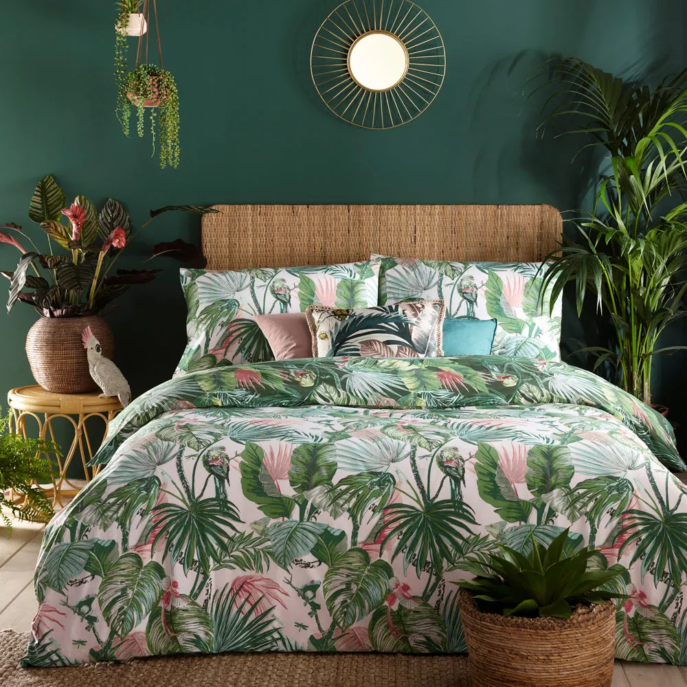 Amazonia Rainforest Duvet Cover Set Jade