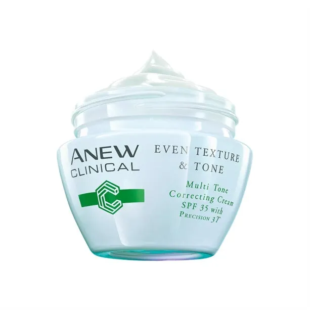 Avon Anew Clinical Even Texture & Multi-Tone Correcting Cream SPF35 - 30ml