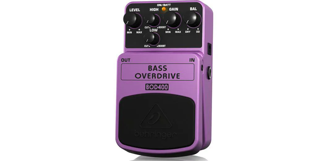 Behringer BOD400 Bass Overdrive Effect Pedal