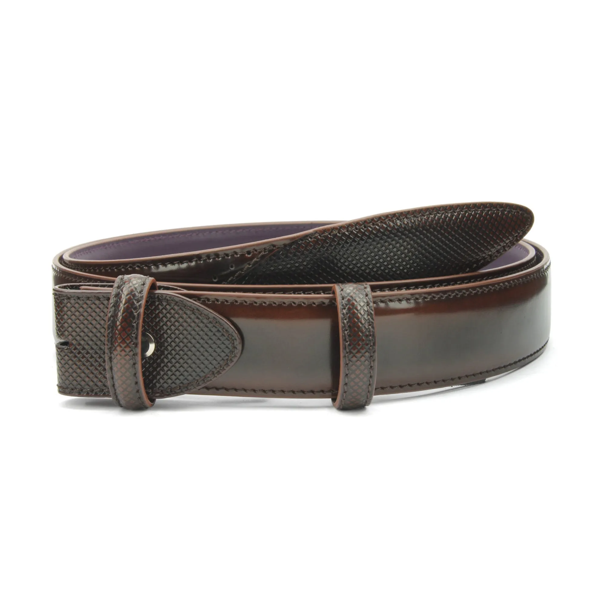 Belmondo Cordovan Effect Belt Strap