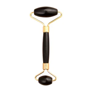 Black Jade Facial Massager Double-Headed Jade Roller Massage Stick Xiuyu Beauty Container