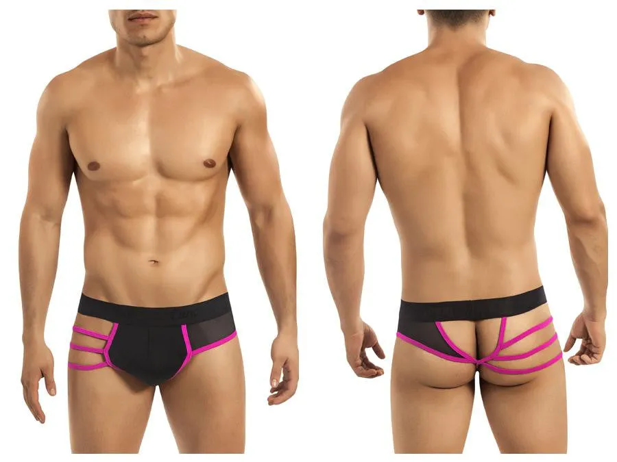 Candyman Neon Effect Straps Brief