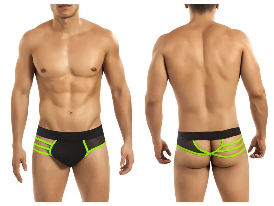 Candyman Neon Effect Straps Brief