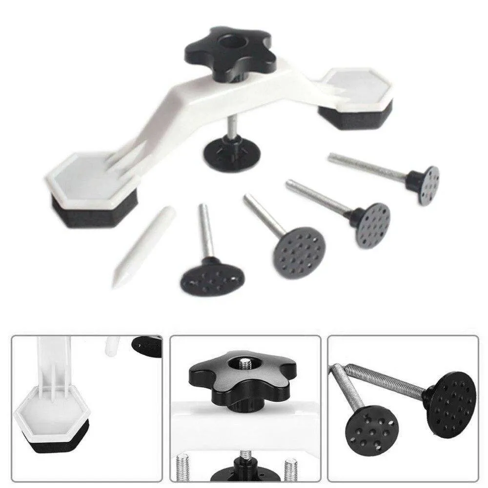 Car Dent Removal Pulling Bridge Paintless Dent Repair Puller Hand Tool Set Auto Car Body Repair Tools Mechanic Kit