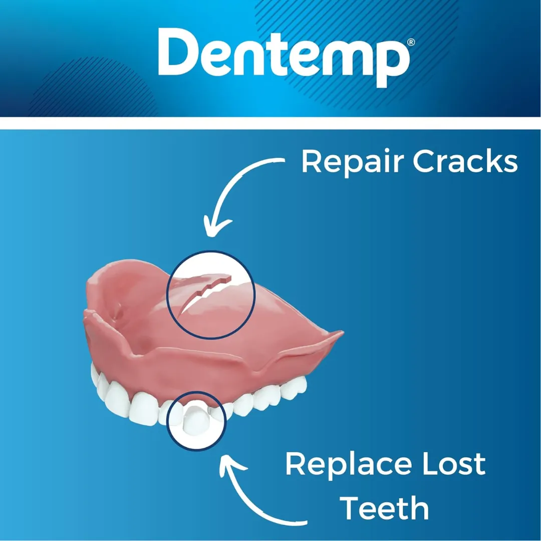 Dentemp Repair-It Denture Repair Kit Pack of 1 (T)