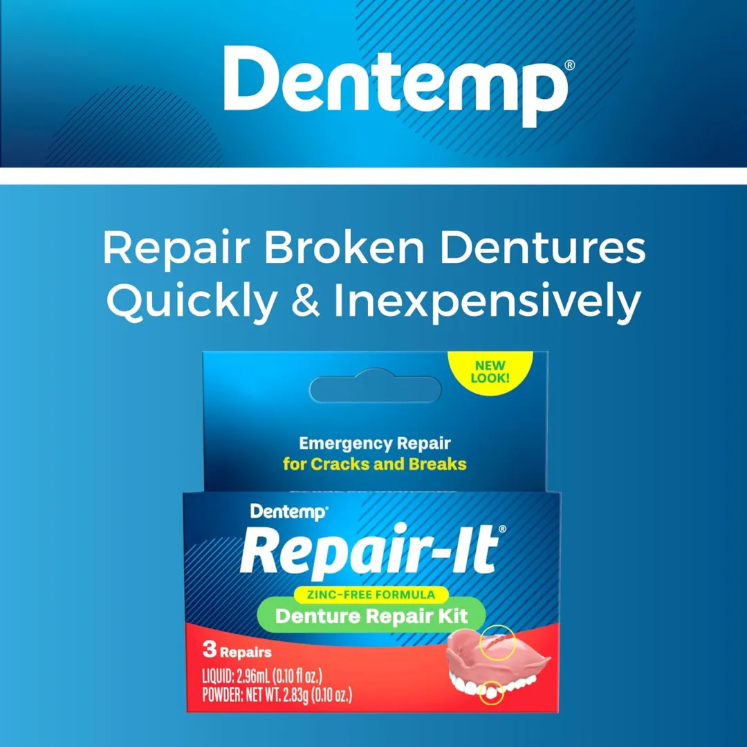 Dentemp Repair-It Denture Repair Kit Pack of 1 (T)