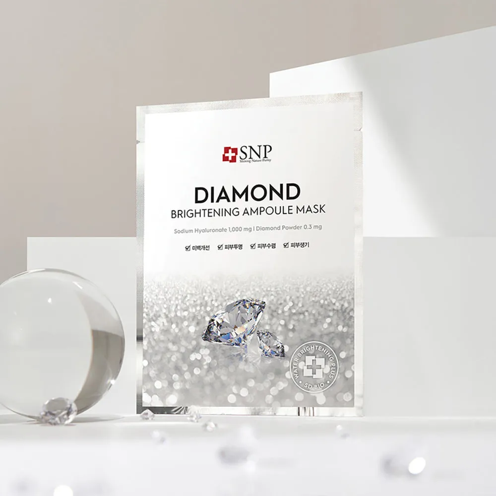 Diamond Brightening Ampoule Mask Set [10 Masks]