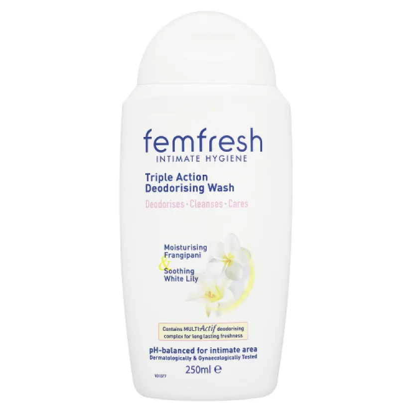 Femfresh Gentle Deodorising Cream Wash (250ml)