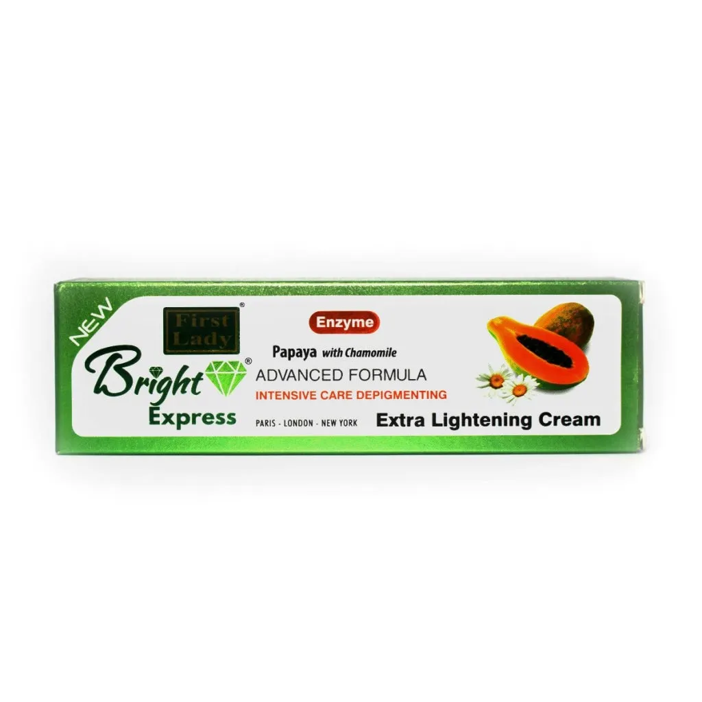 First Lady Bright Express Papaya with Chamomile Extra Lightening Cream (tube)