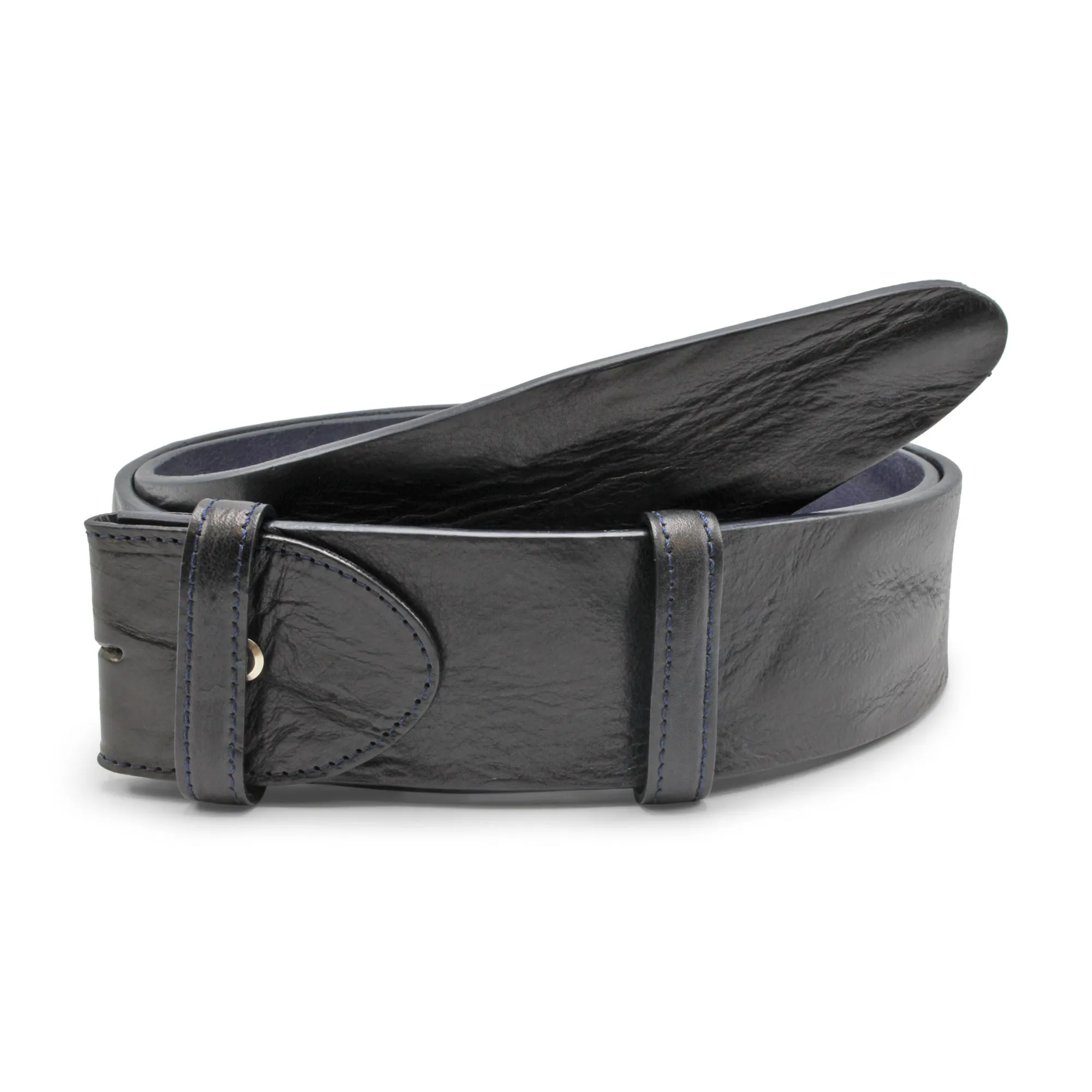 Grant Extra Wide Vintage Feel Unlined Belt Strap