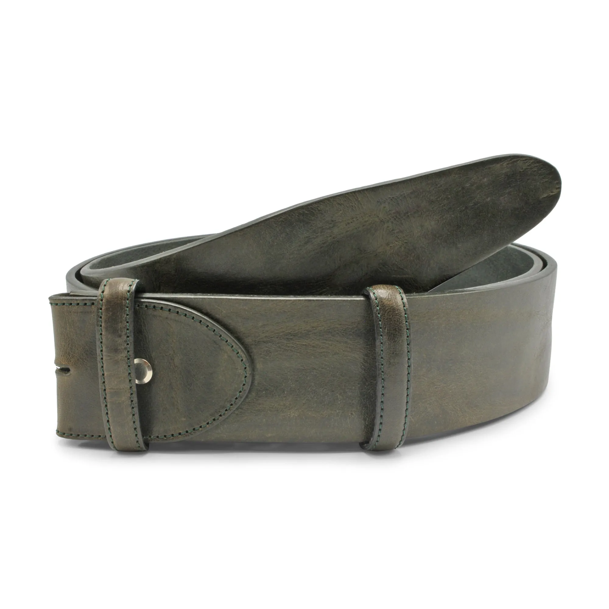 Grant Extra Wide Vintage Feel Unlined Belt Strap