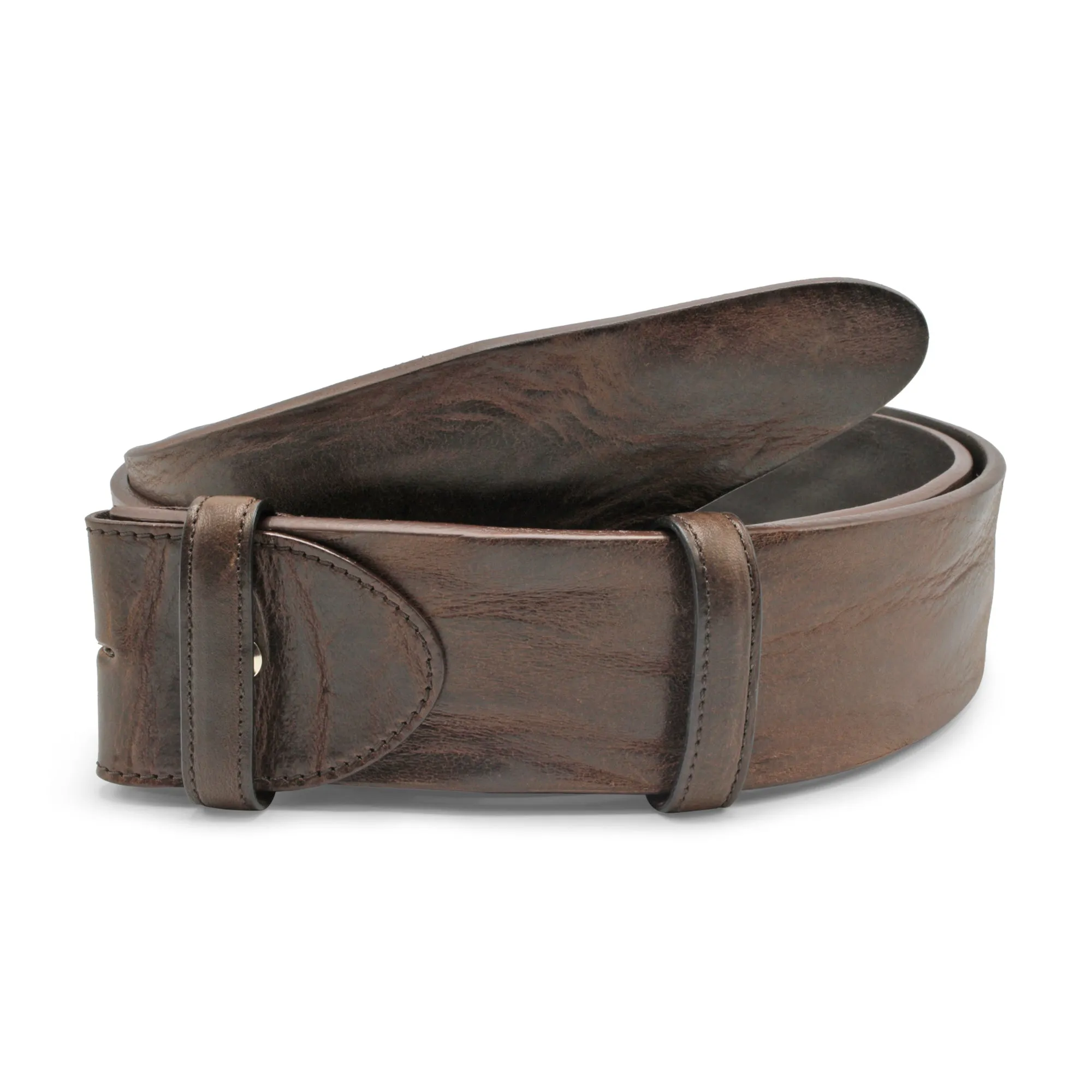 Grant Extra Wide Vintage Feel Unlined Belt Strap