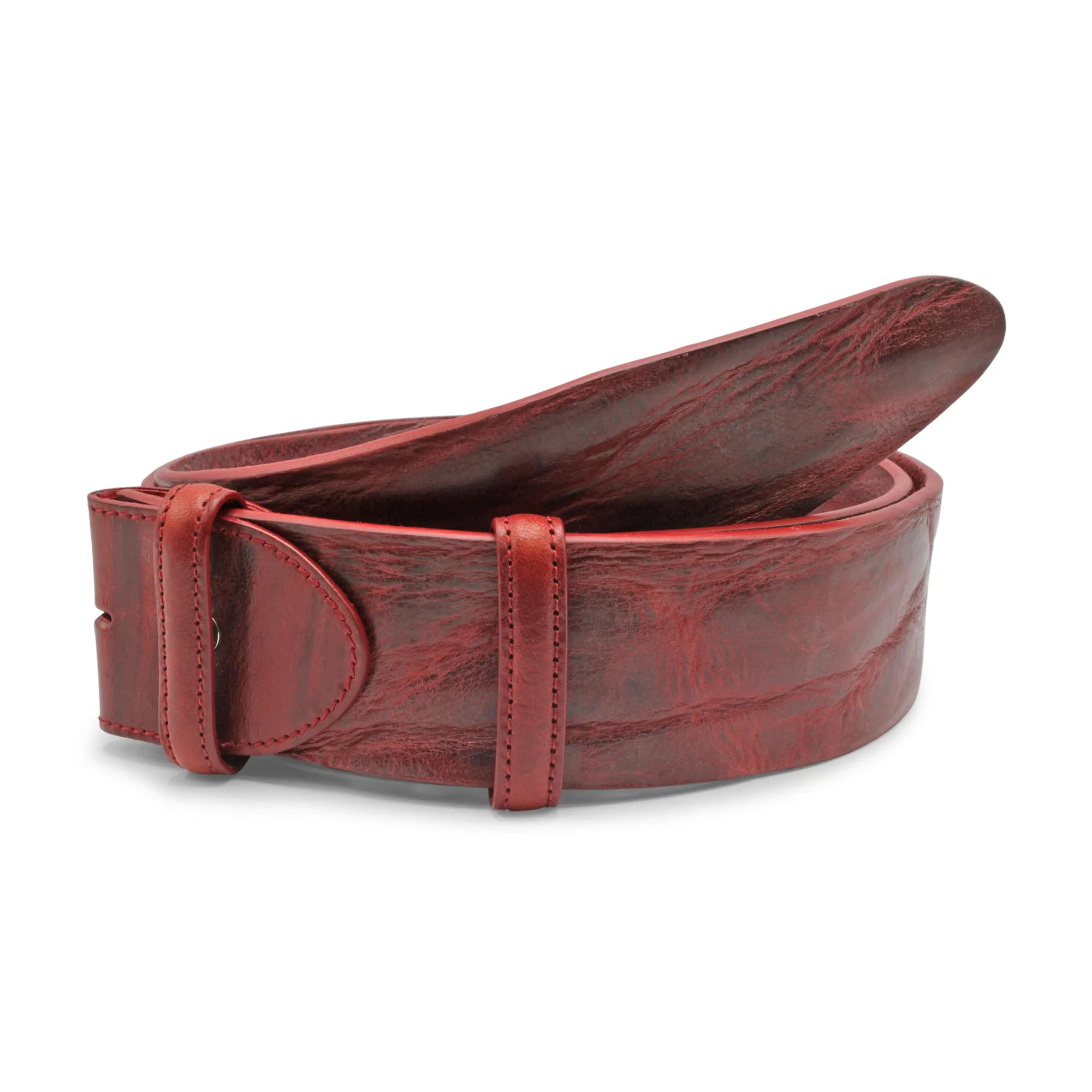 Grant Extra Wide Vintage Feel Unlined Belt Strap