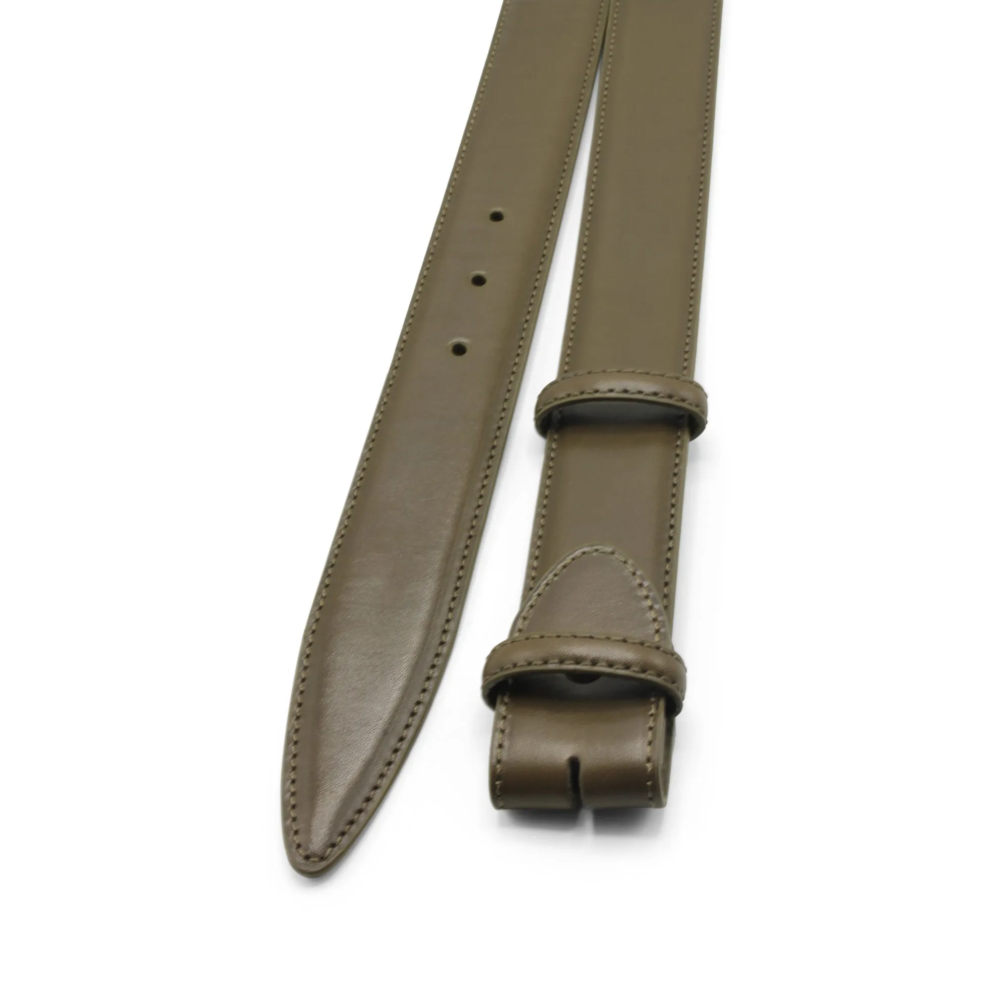 Hand Burnished Bogart Belt Strap