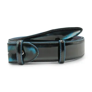 Hand Burnished Mirror Effect Belt Strap