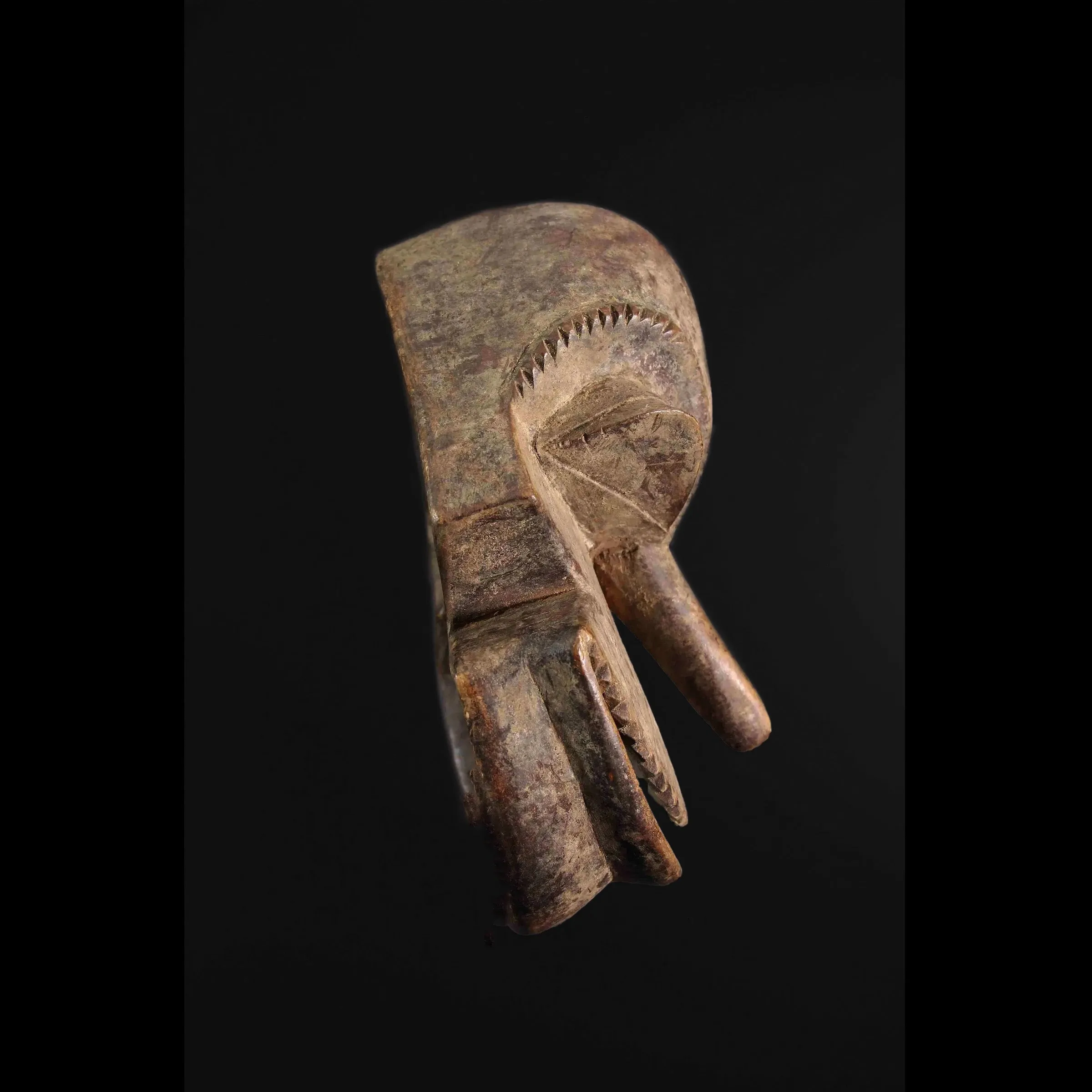 Hemba Soko Mutu Passport Mask, Congo  #32B