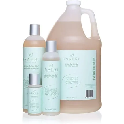 Inahsi Soothing Gentle Cleansing Shampoo with Mint 454G, Inahsi Naturals