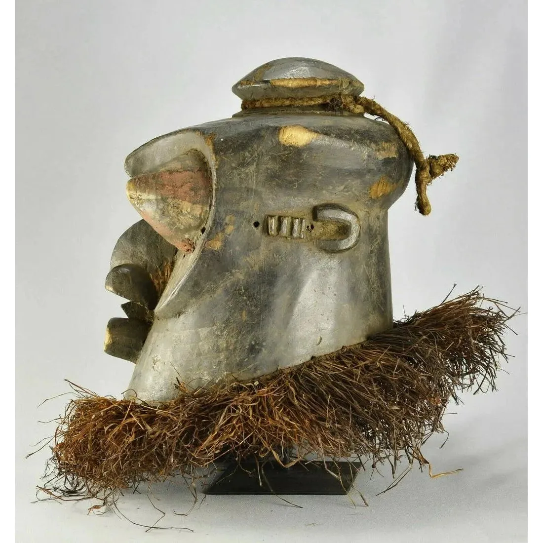 Large Kuba Helmet Mask, Congo