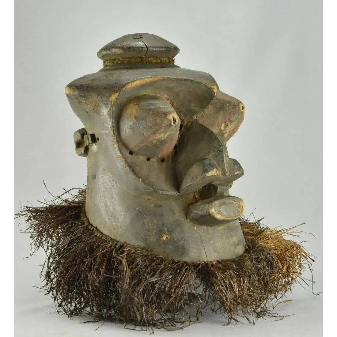 Large Kuba Helmet Mask, Congo