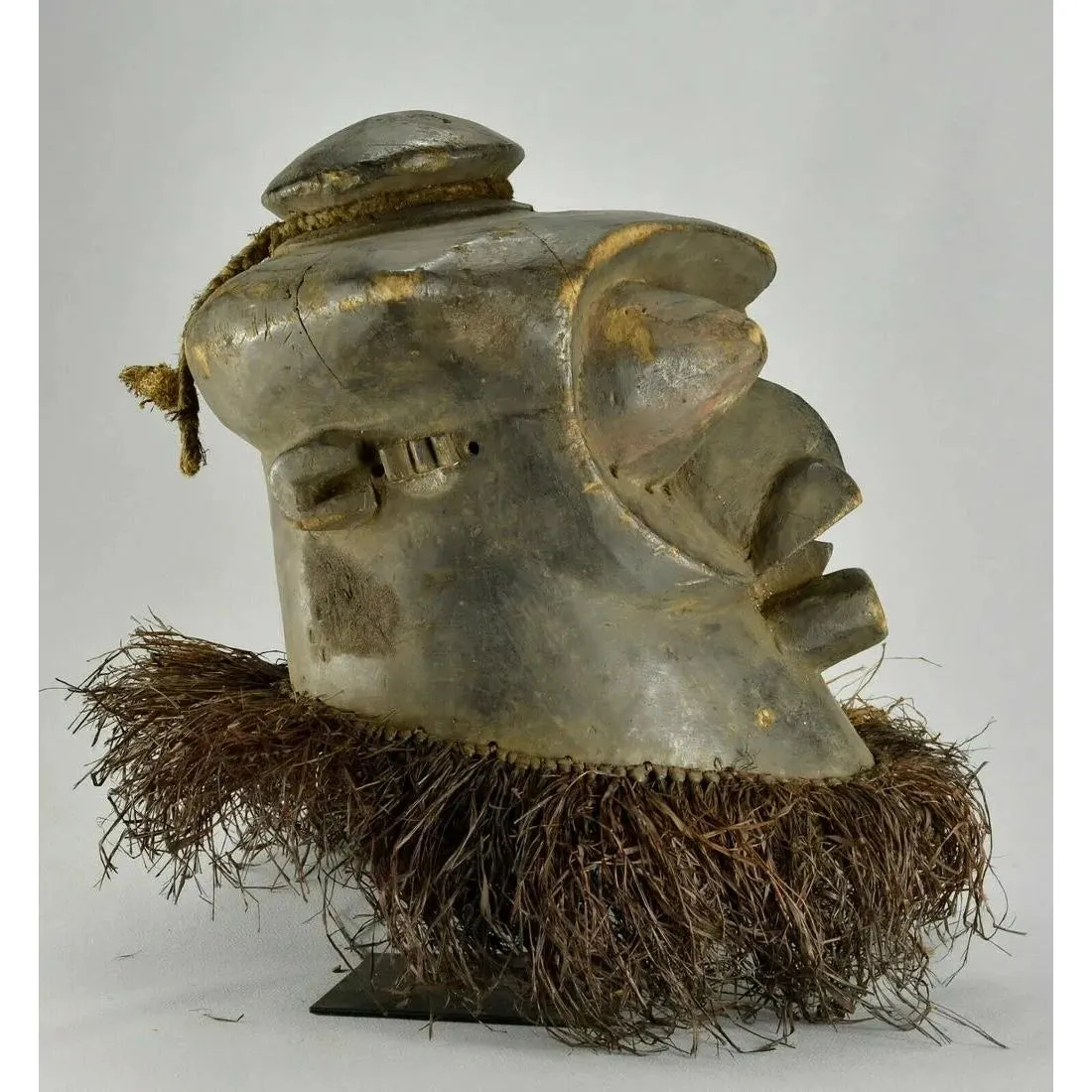 Large Kuba Helmet Mask, Congo