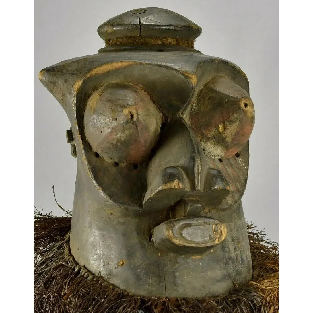 Large Kuba Helmet Mask, Congo