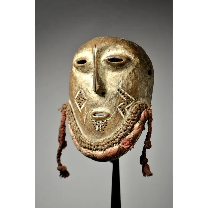 Lega Bwami Mask, Congo #666