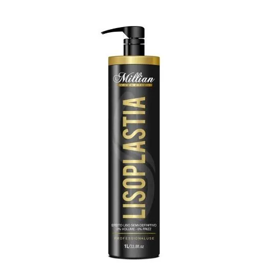 Lisoplasty Semi Definitive Smooth Effect Anti Frizz Brazilian Blowout 1L - Millian