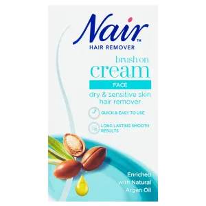 Nair Hair Remover Brush On Cream Face