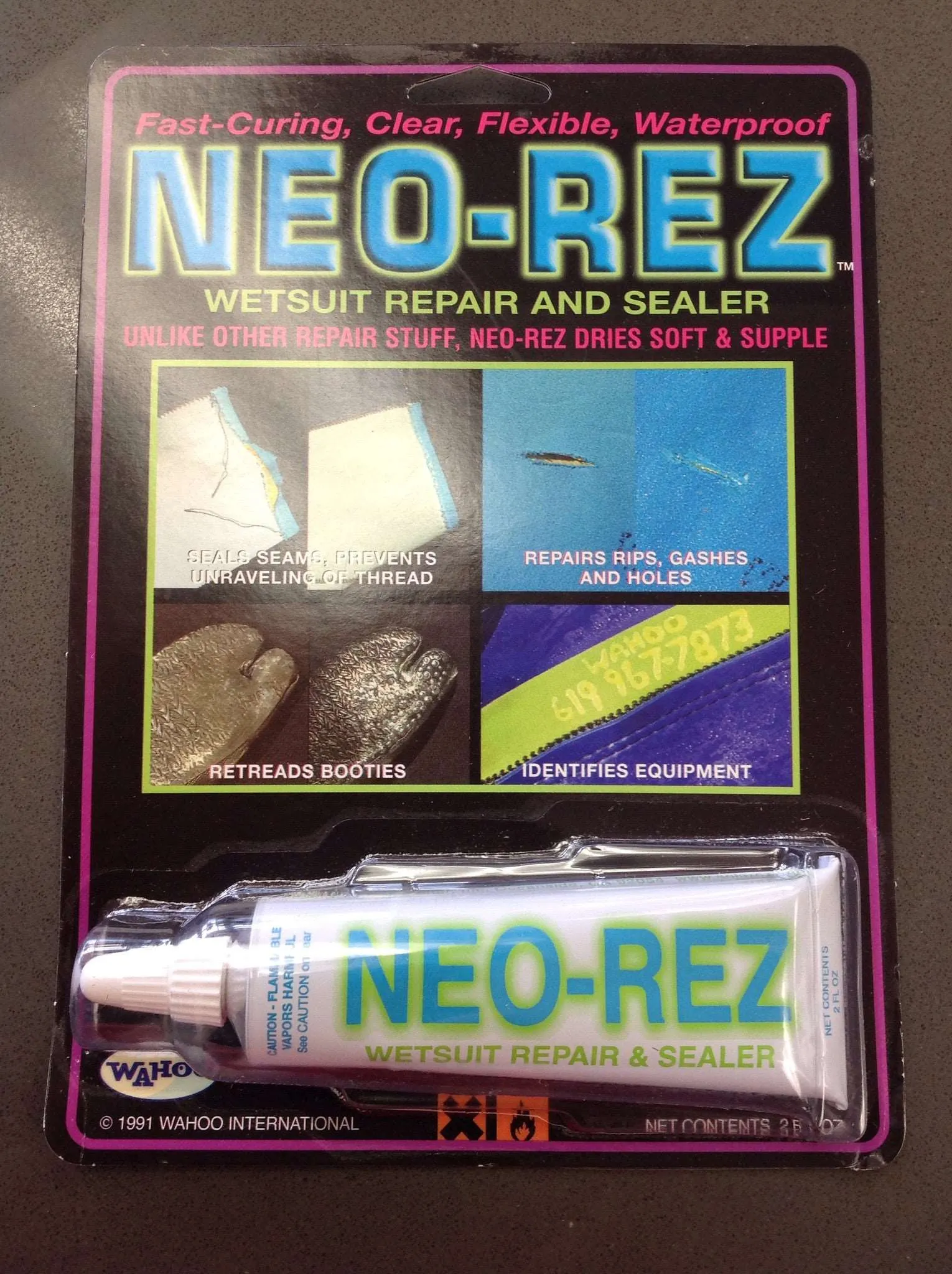 NEO-REZ Wetsuit Repair and Sealer (2 OZ)