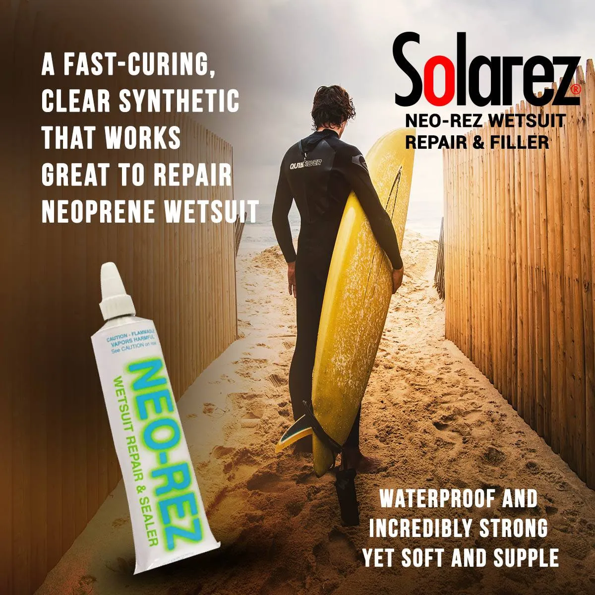 NEO-REZ Wetsuit Repair and Sealer (2 OZ)