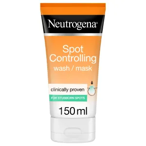 Neutrogena Facial Wash, Visibly Clear, 2-in-1 Wash Mask