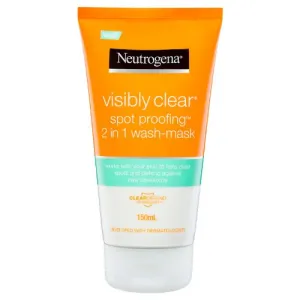 Neutrogena Visibly Clear 2 In 1 Wash And Mask Facial Foam Cleanser 150 ML