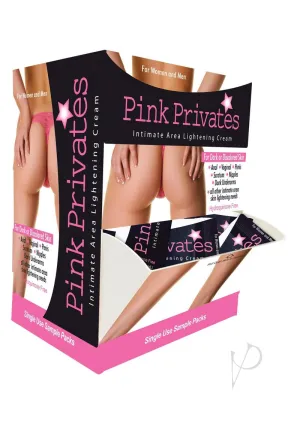 Pink Private Cream 50pc Sample Display