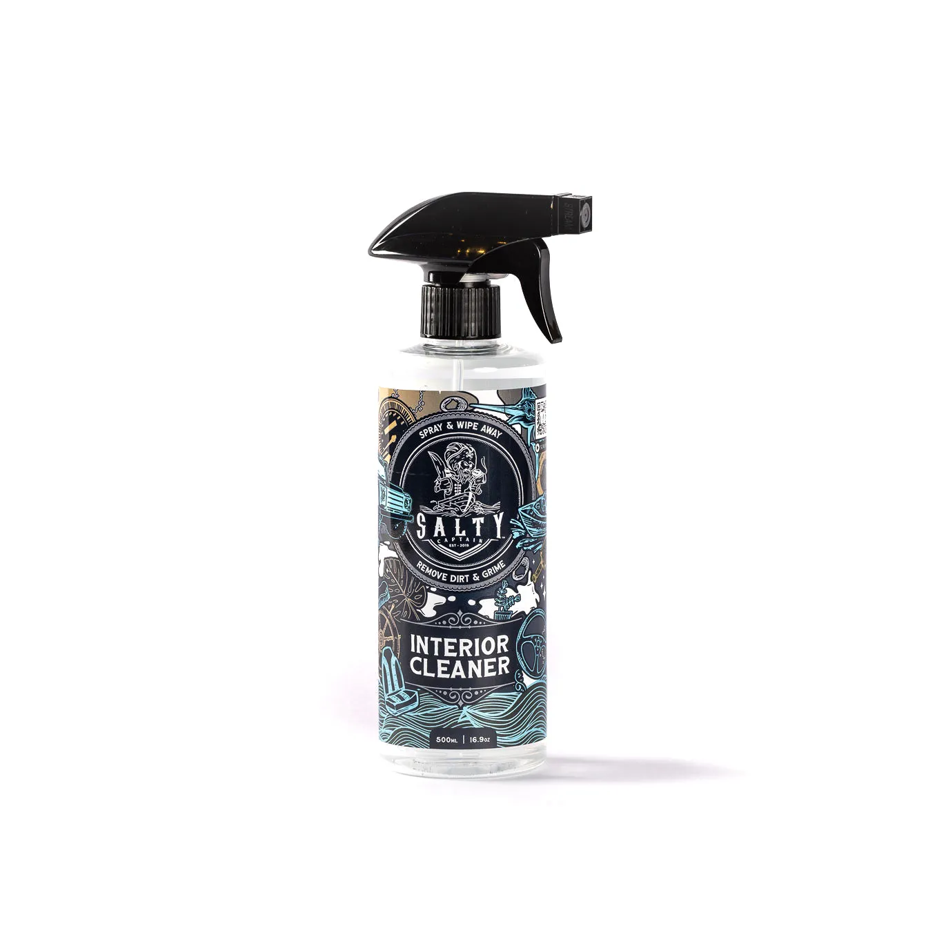 Salty Captain Interior Cleaner for use on 4WDs, Boats, PWCs and RVs - 500mL - DETINTC500ML