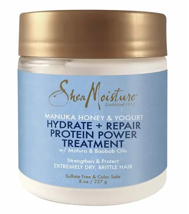 Shea Moisture Manuka Honey & Yogurt Hydrate   Repair Protein Power Treatment 8 oz