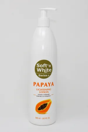 Soft N White Papaya Lightening Lotion