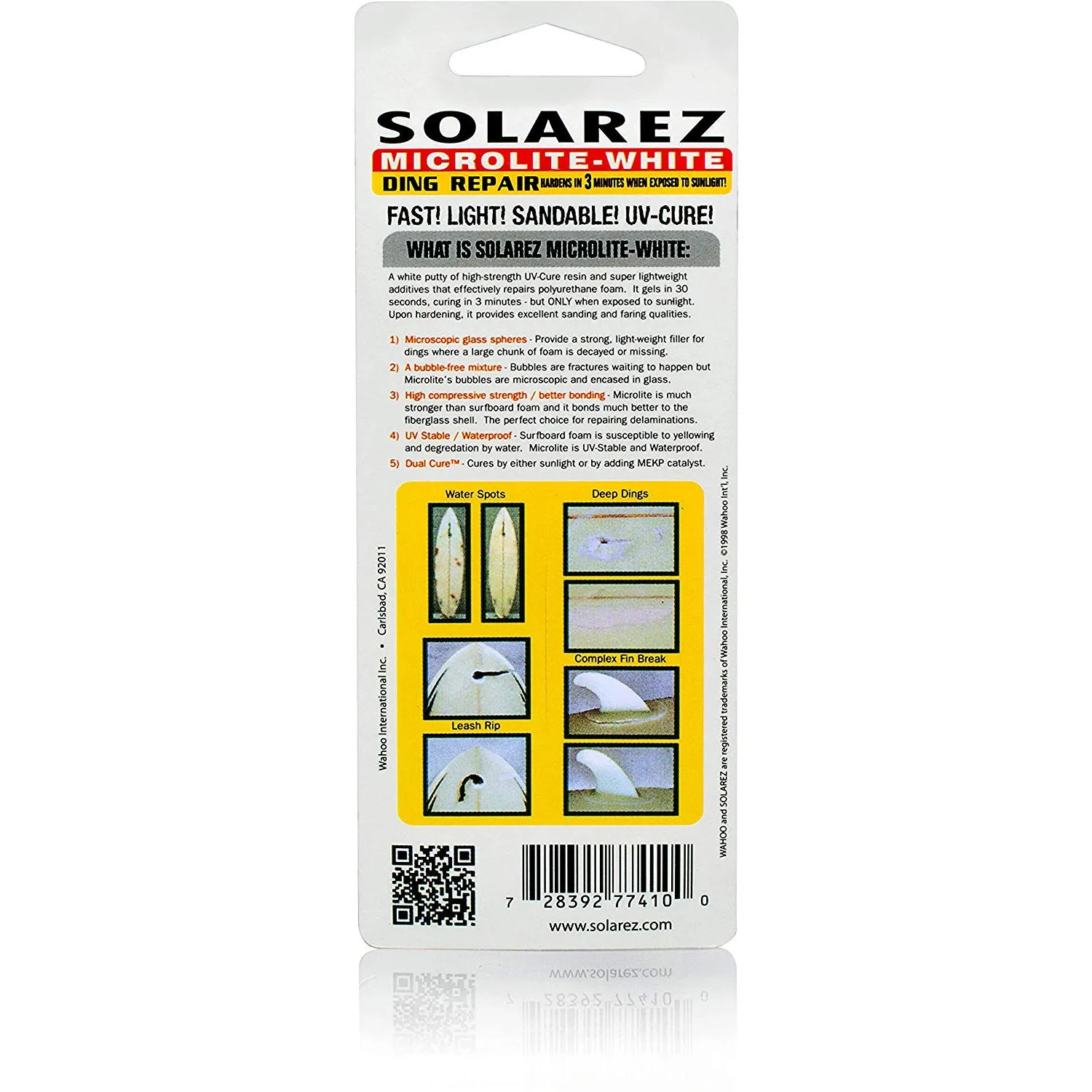 SOLAREZ MICROLITE DING REPAIR RESIN