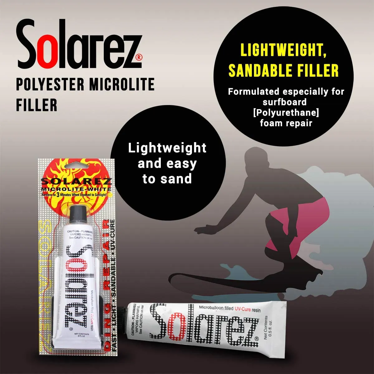 SOLAREZ MICROLITE DING REPAIR RESIN