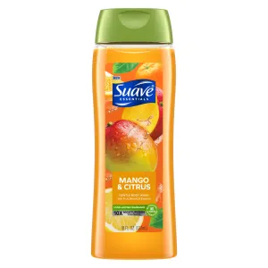 Suave Essentials Gentle Body Wash, Mango & Citrus, 18 oz