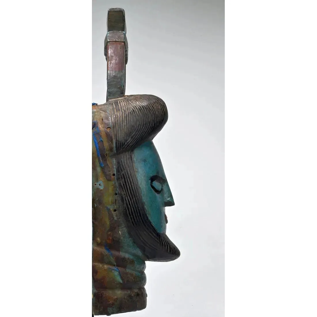 Temne Headdress Mask for the Ordehlay (Ode-Lay) or Jollay Society, Sierra Leone #980