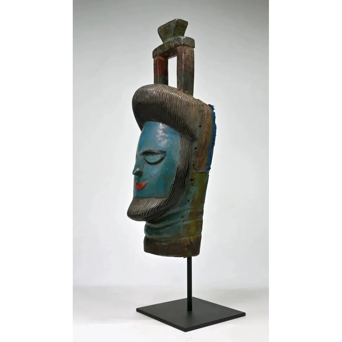 Temne Headdress Mask for the Ordehlay (Ode-Lay) or Jollay Society, Sierra Leone #980