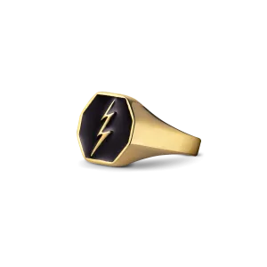 Thunderbolt Ring - Gold