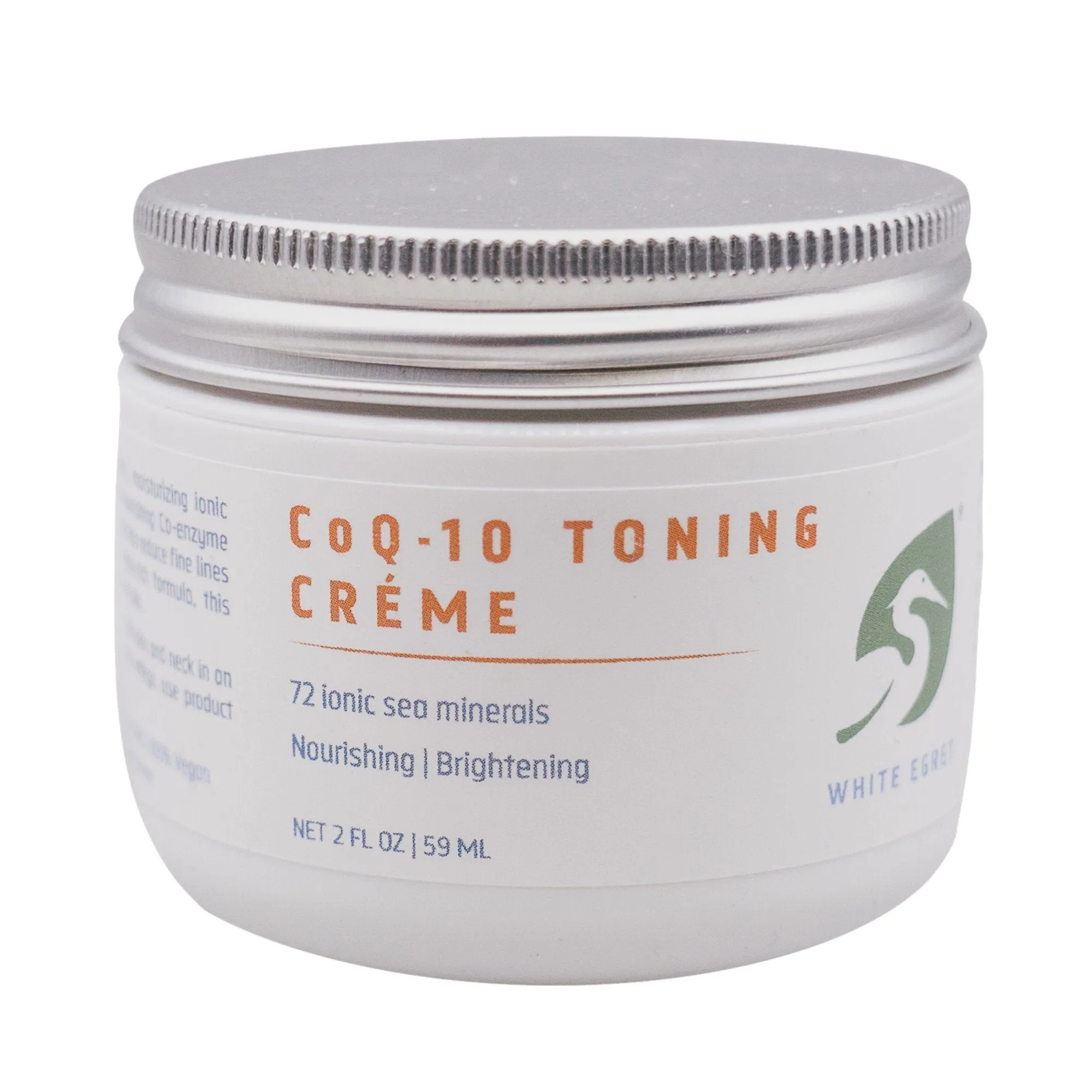 White Egret INC COQ-10 Toning Creme 2 oz Cream